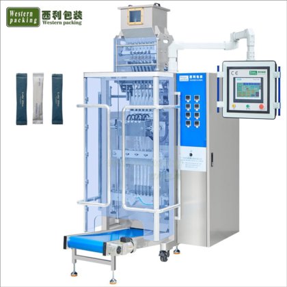 マルチラインシュガースティックパッキングマシン