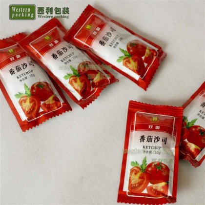 トマトケチャップ袋詰め機