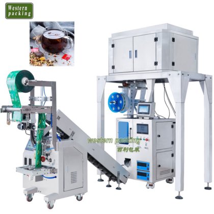 トライアングルティーバッグパッキングマシン