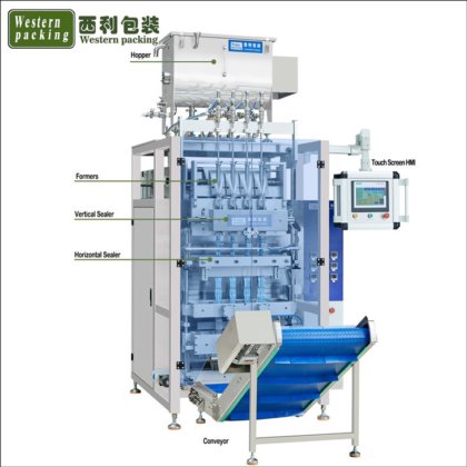 マルチレーンスティックマヨネーズ包装機