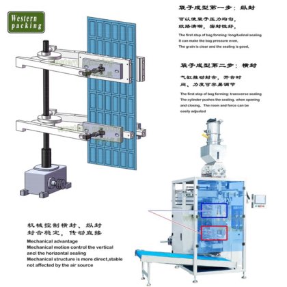 小型種子包装機スパイスマサラ包装機