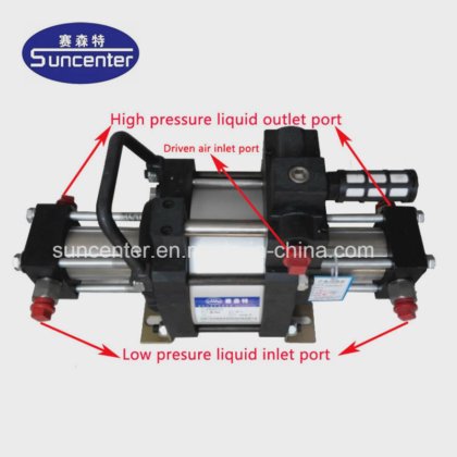 Suncenter 90000psi Air Driven Hydrostatic Test Pump Liquid Pressure ...
