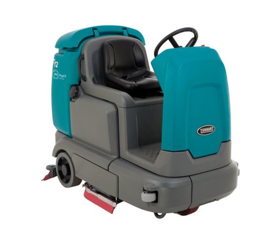 Tennant T12 Cylindrical Battery Powered Rider Floor Scrubber In North 