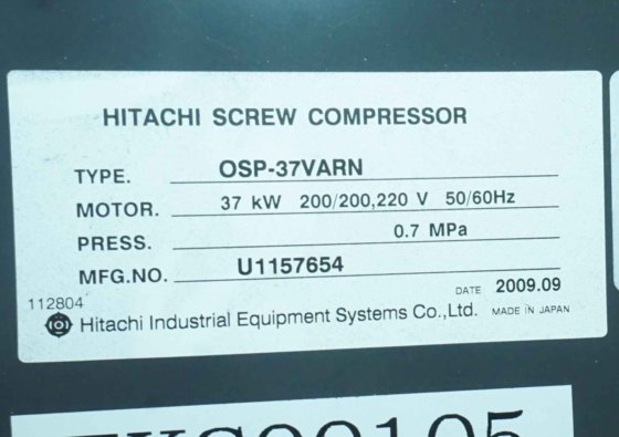 2009 (株)日立産機システム OSP-37VARN