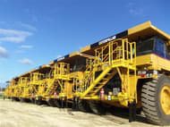 Caterpillar 777D in Western Australia,