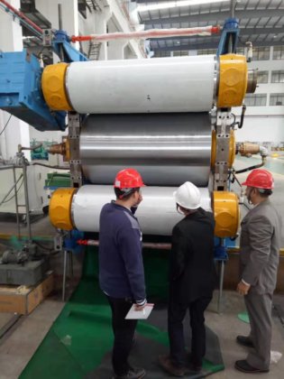 硫化机 钢带设备应用