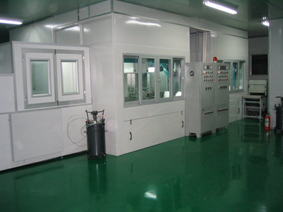 无尘隧道喷涂车间