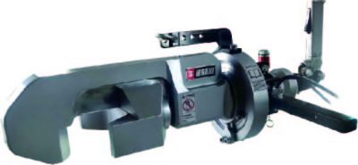 スナップブレーカー. 鋳物製品の湯道を早く、安全に折る機械