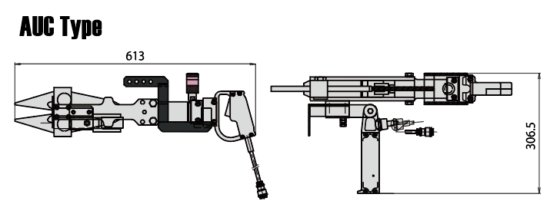 メタルカッター. 非鉄金属を切断出来る機械