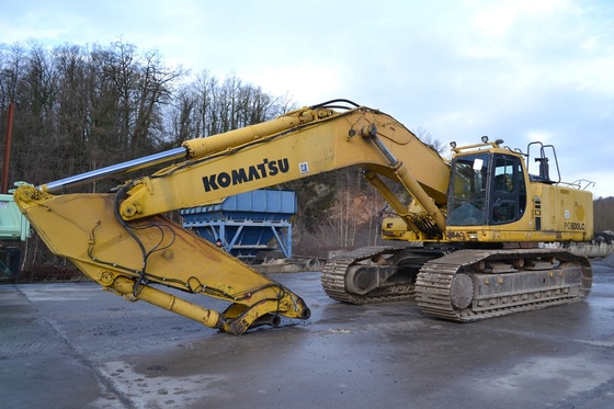 Used 2003 KOMATSU PC600 LC-6K