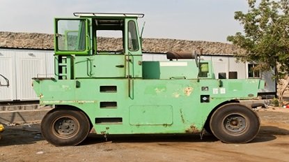 1989 Hamm Compactor Rubber Wheeled Roller Grw 10 In Jeddah Saudi Arabia