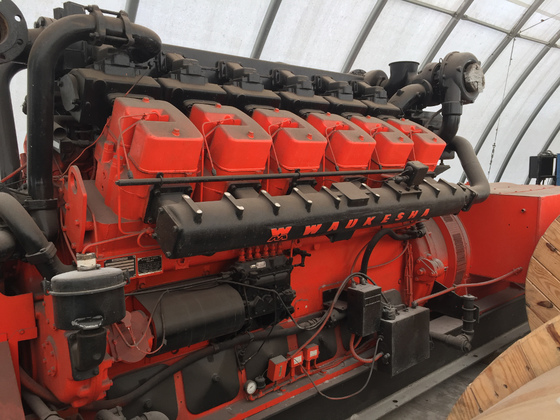 Used Waukesha L5792DSU Generator Set