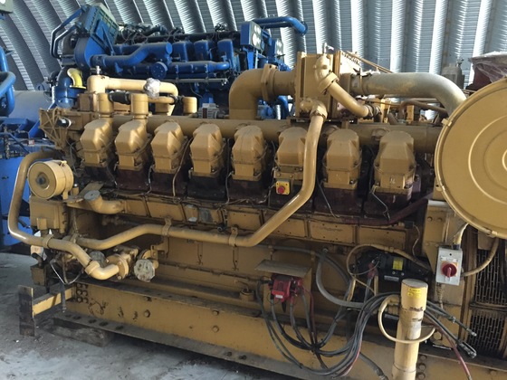 Used Caterpillar 3516 Generator Set