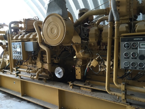 Used Caterpillar Tandem Generator Set