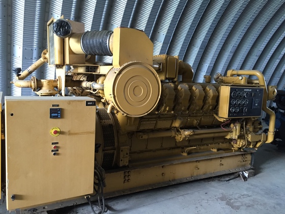 Used Caterpillar 3516 Generator Set