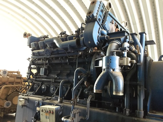 Used Deutz TBG441CV12 Generator Set