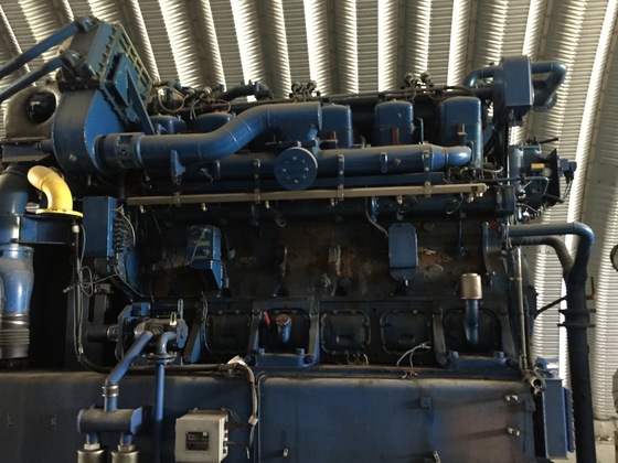 Used Deutz TBG441CV12 Generator Set