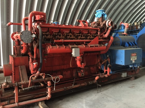 Used Waukesha L7042GLD Generator Set