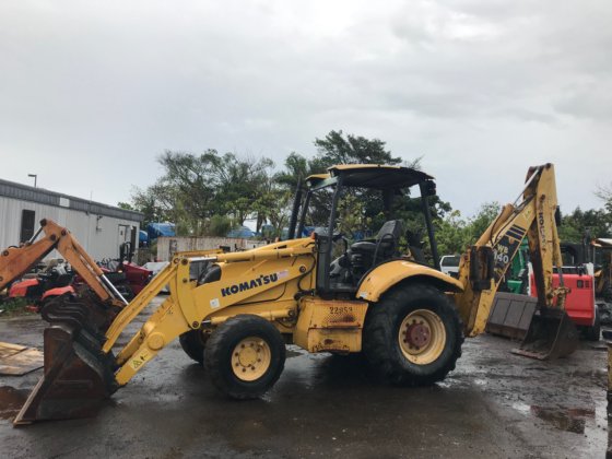 2001 Komatsu Wb140 Backhoe Loader In Opa