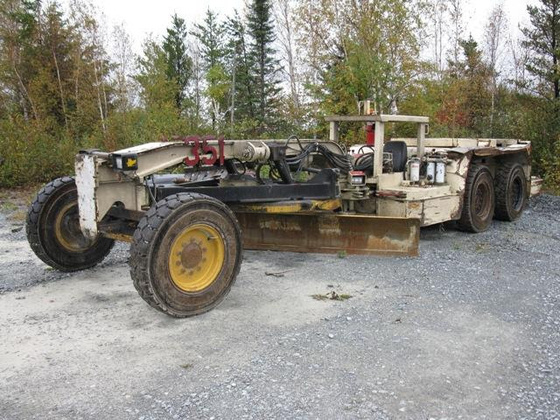 getman rdg 1504c road builder underground low profile motor grader