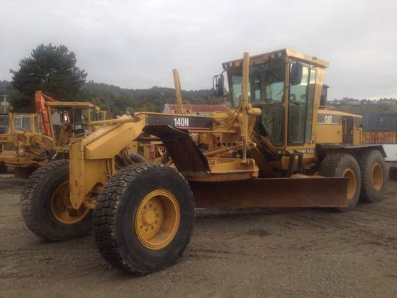 Used 2007 Caterpillar 140H Grader
