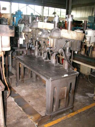 20" WALKER TURNER 4 SPINDLE