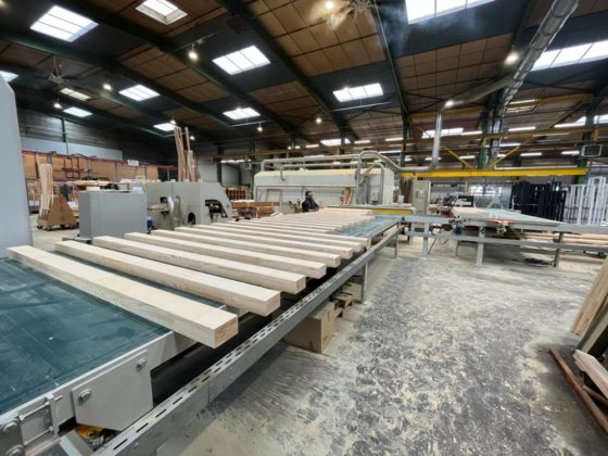 用于窗户生产的柔性生产线 HEXAGON - C2895