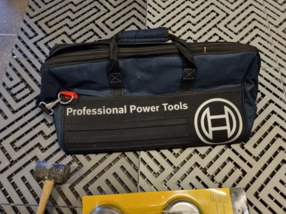 Bosch Professional Large Tool Bag – Heavy Duty Nylon, 55x35x35 Cm, Multi-Pocket Design