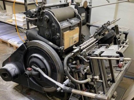 1966 年海德堡 T 型凸版印刷机