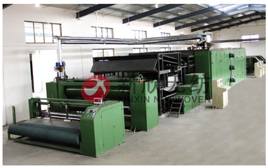 喷胶棉、仿丝棉生产线