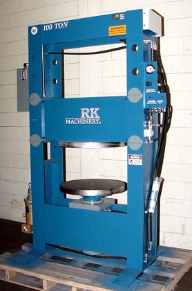 100TN TONS Pressmaster FTP-100 TIRE