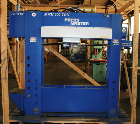 100 Ton 12" Stroke Pressmaster