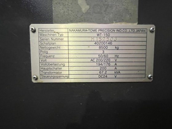 2008 NAKAMURA WT 150