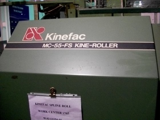 1996 KINEFAC Model MC-55-FS Kine-Roller