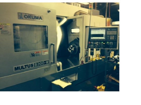 2006 Okuma Multus B300-W 5