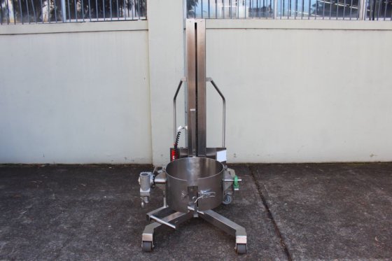 Mechandling ステンレススチール製電動ドラムリフターティッパー