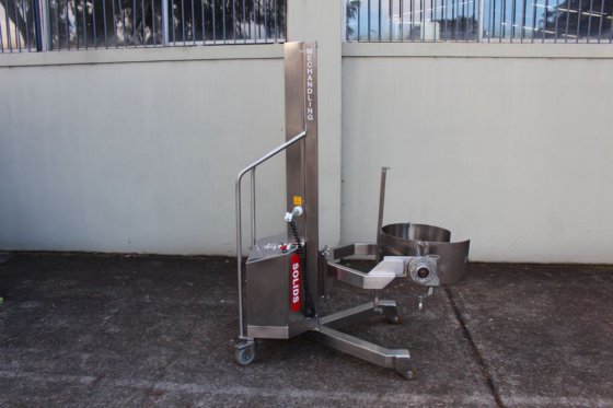 Mechandling ステンレススチール製電動ドラムリフターティッパー