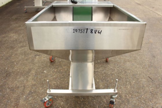 S/S フレームのクリート付きベルト エレベーター