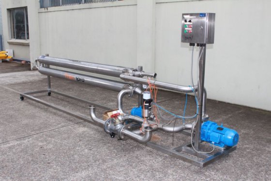 Teralba 管式热交换器带循环泵