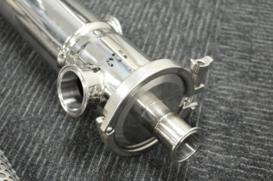 Inline-Siebfilter aus Edelstahl