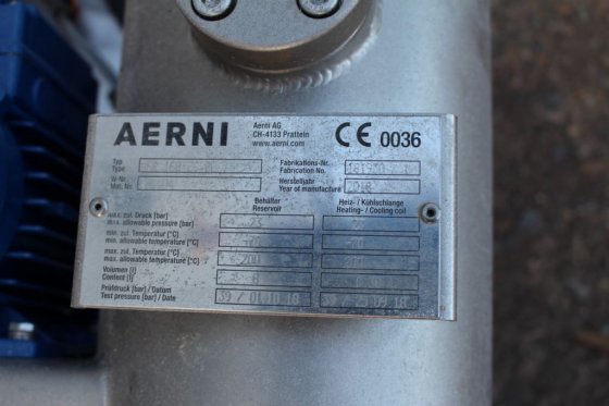 内置在线乳化机的 AZO 真空夹套加工罐