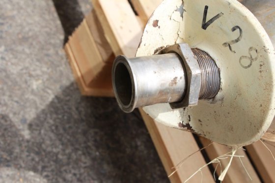 阿法拉伐不锈钢保温压力锥形容器