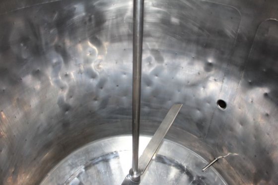 不锈钢酒窝夹套保温混合罐