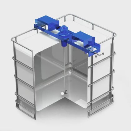 Mezcladores de contenedores IBC
