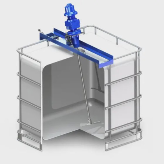 Mezcladores de contenedores IBC
