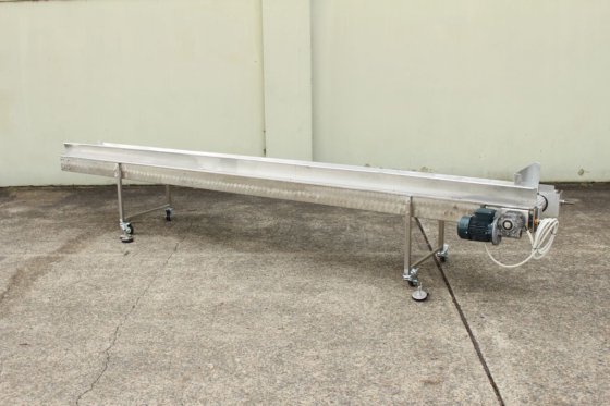 ステンレスベルトリンクコンベア