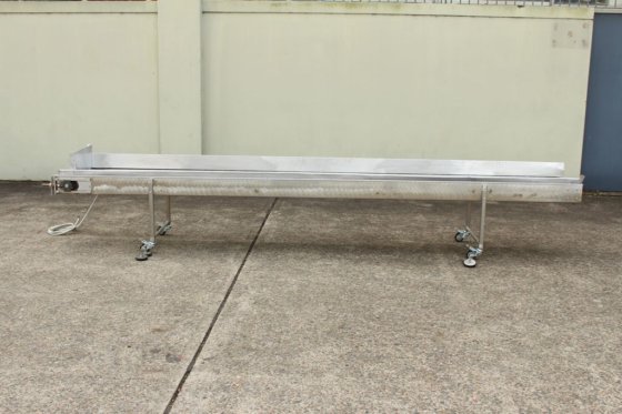 ステンレスベルトリンクコンベア