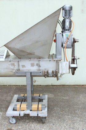 Jacmor 不锈钢移动螺旋输送机