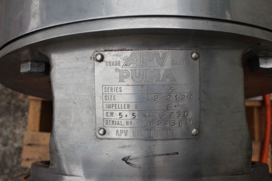 APV Pmps 遠心ポンプ