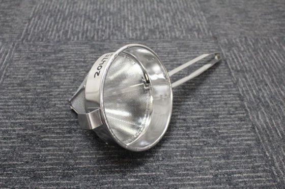 ステンレス製円錐形ストレーナー